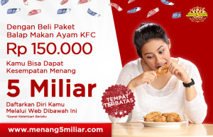 Lomba Makan di KFC 5 Menit Menang 5 Miliar, memakan korban jiwa